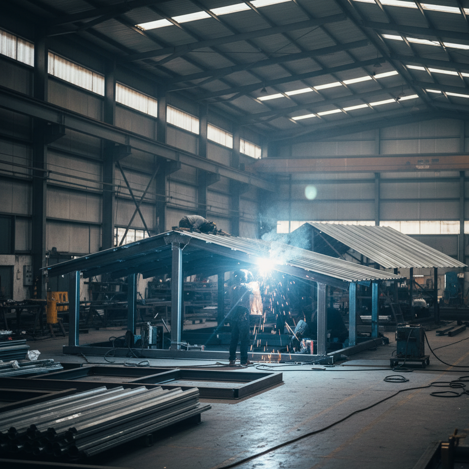 Roofing Shed Fabrication